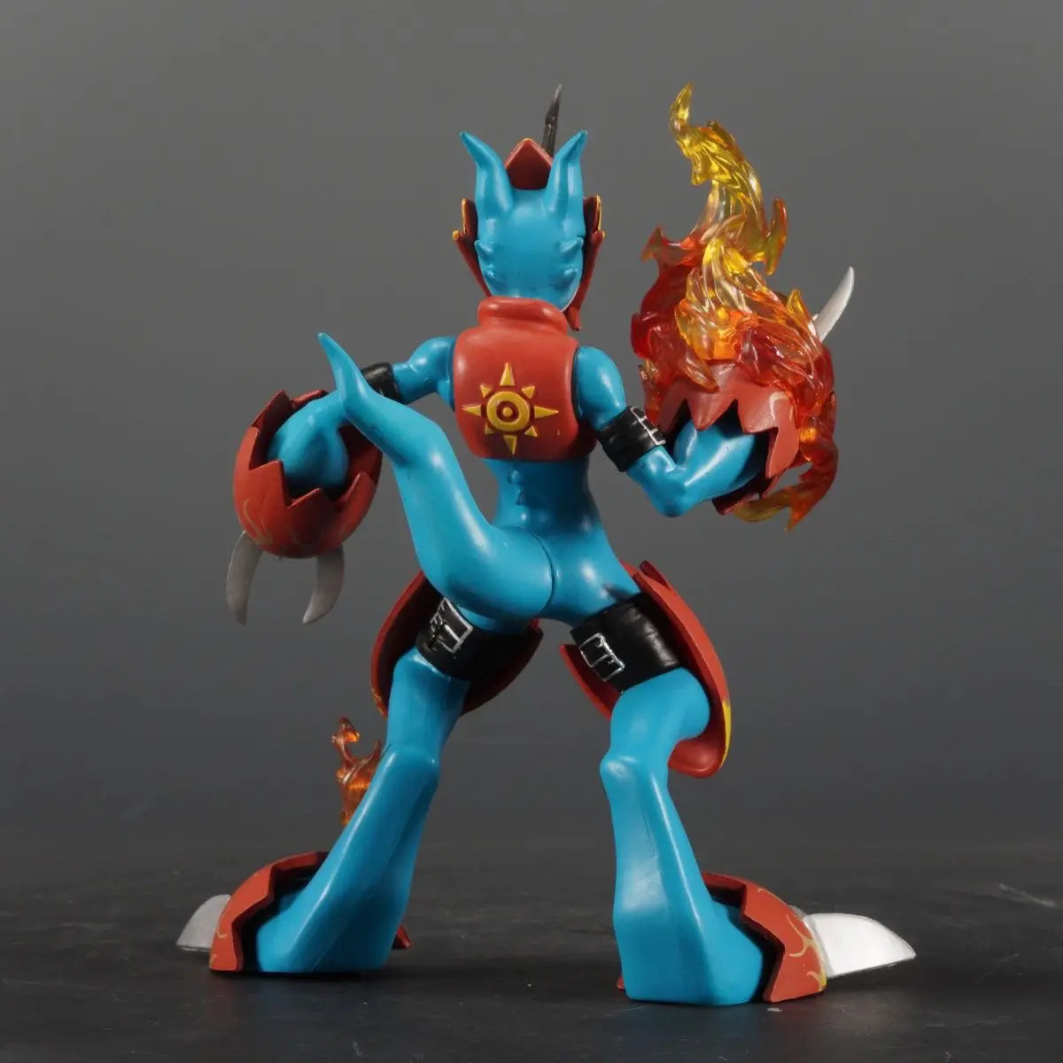 New 18cm Digimon Adventure Fladramon Figures War Greymon Action Figures Pvc Statue Collection Desk Decoration Birthday Gifts
