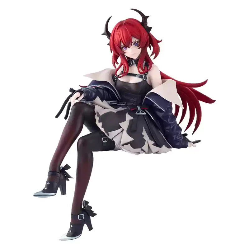 In Stock [Genuine] Original Furyu Arknights Noodle Stopper Surtr PVC Figure Model Sitting Posture Doll Collector Figurine Toys