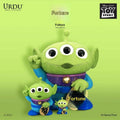 Fukubeya Maneki Neko Lucky Series Alien Figure 45cm Tall Disney Pixar Wood Style Finish Collectible by URDU