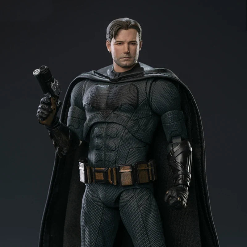 DC Batman Fondjoy Justice League Light Armor Batman Model Limited Head Sculpt Action Figures 19cm Collect Ornaments Boys Gifts