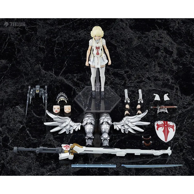 Max Factory Genuine Max Plamax Model Series Godz Order Series GO-01 Yuri Godbuster and GO-02 Megumi Asmodeus Boy's Gift
