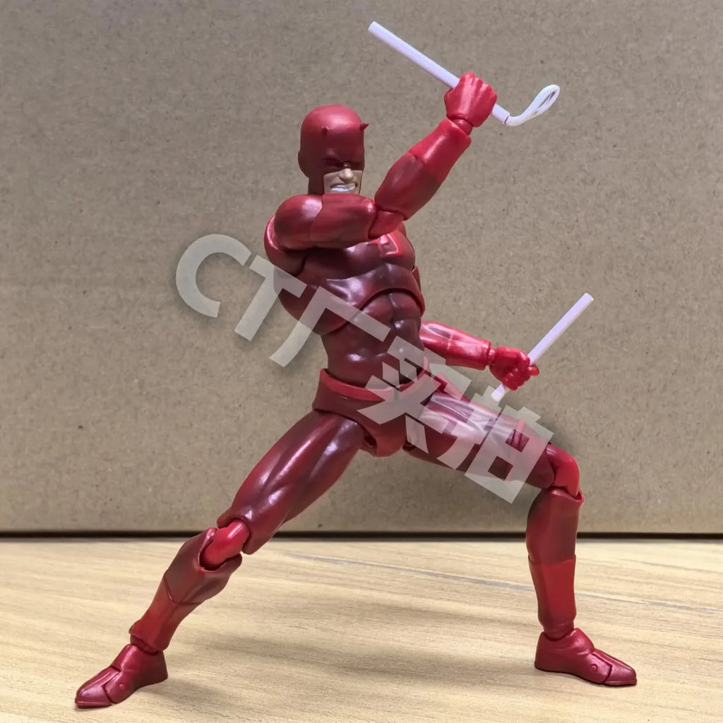 in stock Ct Toys Daredevil Action Figure Mafex 223 Shf Comic-Style PVC Figurines Statue for Collection And Desk Decoration Gifts