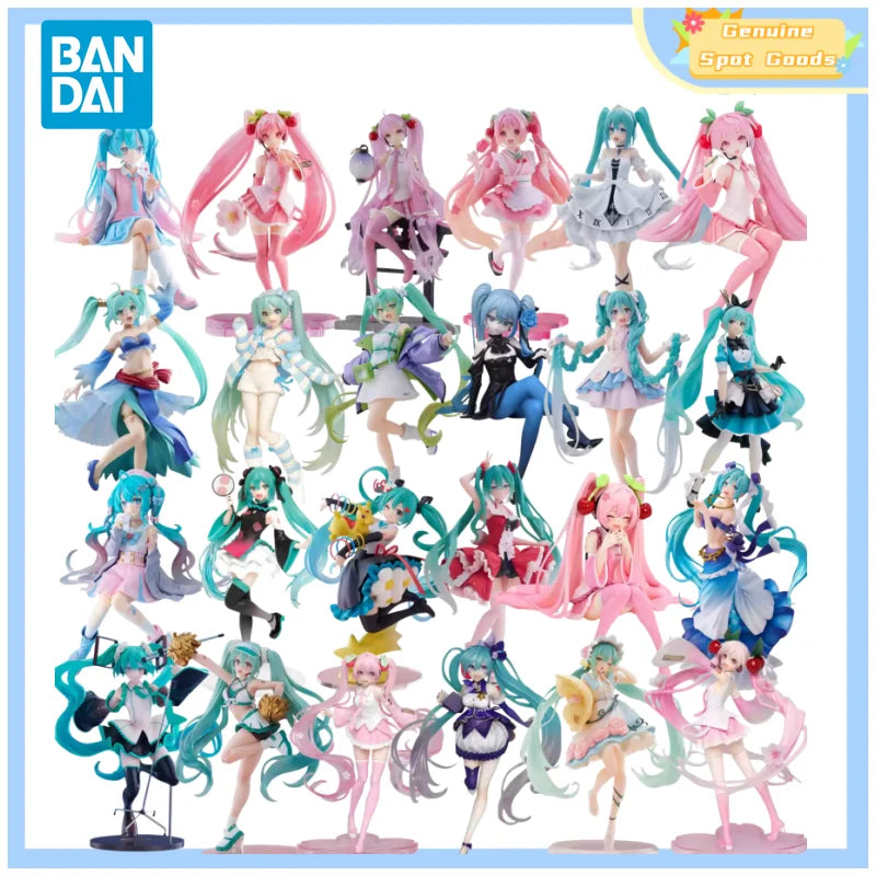 In Stock Hatsune Miku Anime Action Figures Noodles Stopper Model Figure Toys Collectible Gift for Toys Hobbies Children
