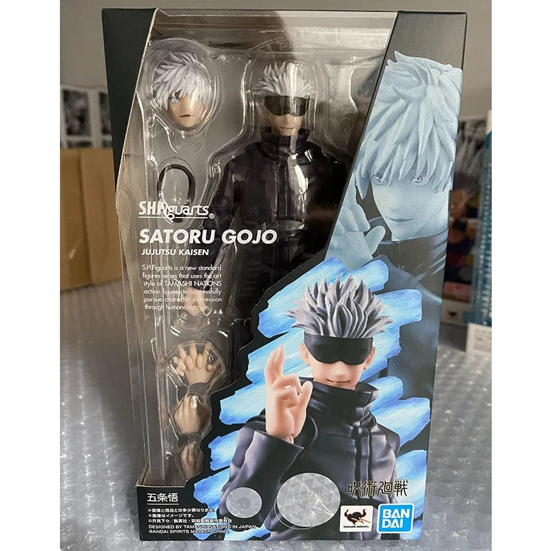 Spot SaleAuf Lager 100% Original Bandai SHFiguarts S.H.Figuarts Satoru Gojo Jujutsu Kaisen Action-Sammelfiguren Modellspielzeug