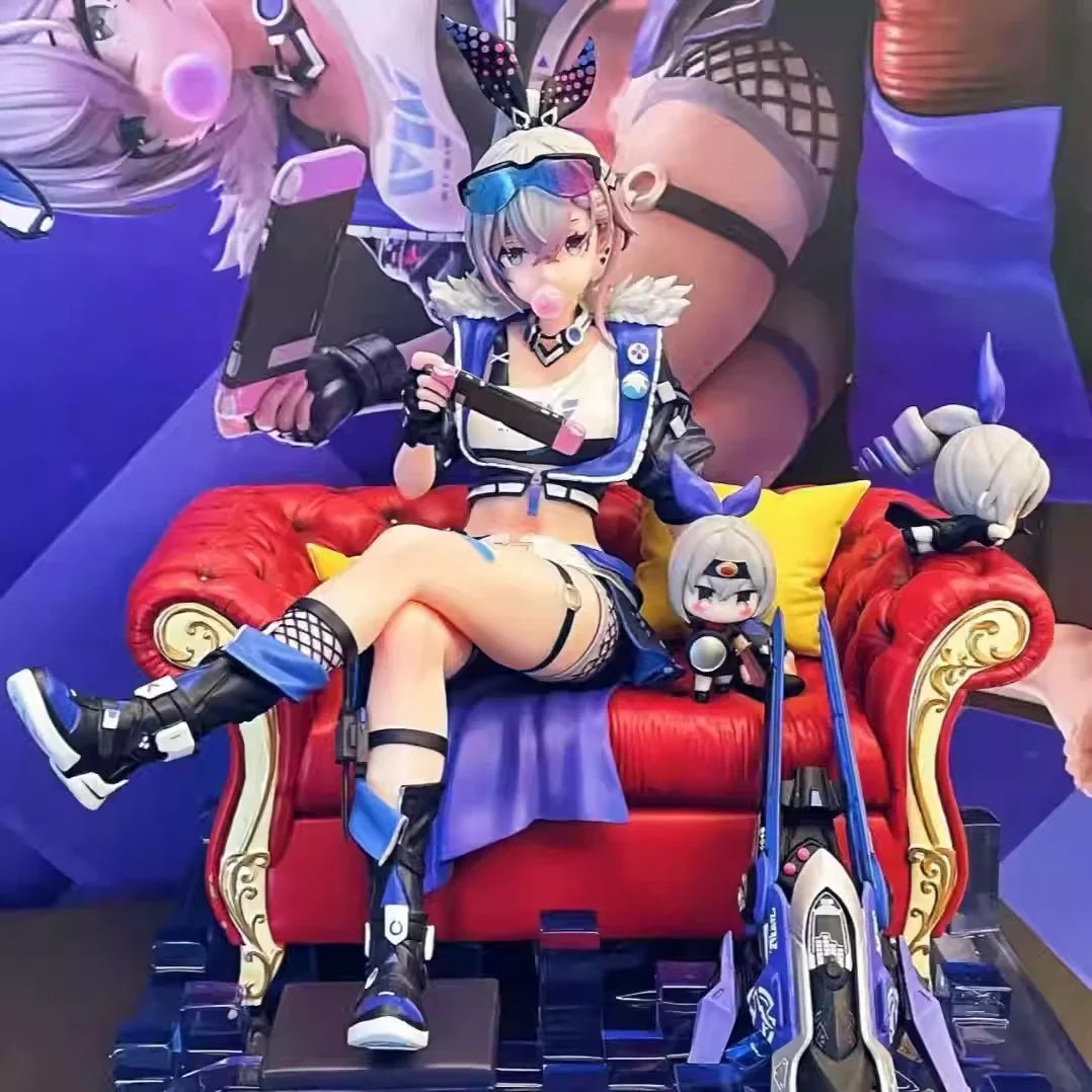 Game Honkai Star Rail Figure Peripheral Studio Hanser Silver Wolf Figurine Collection Gk Apex Innovation Figure Anime Pvc Statue