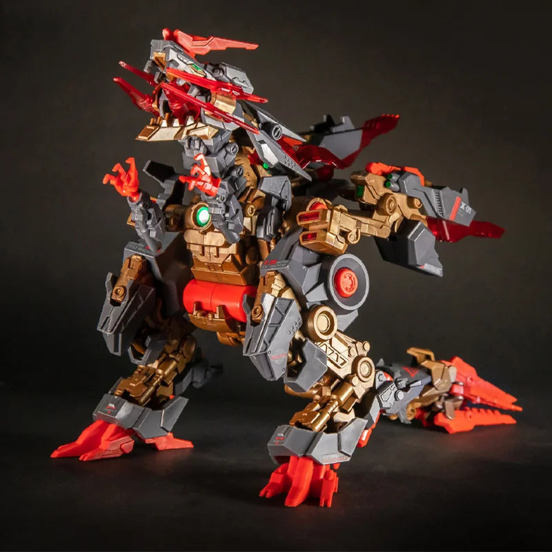 New Sun Queen Assemble Toy Model X-01 X01 Destiny ZOIDS Dinosaur Action Figure Robot Toys in stock