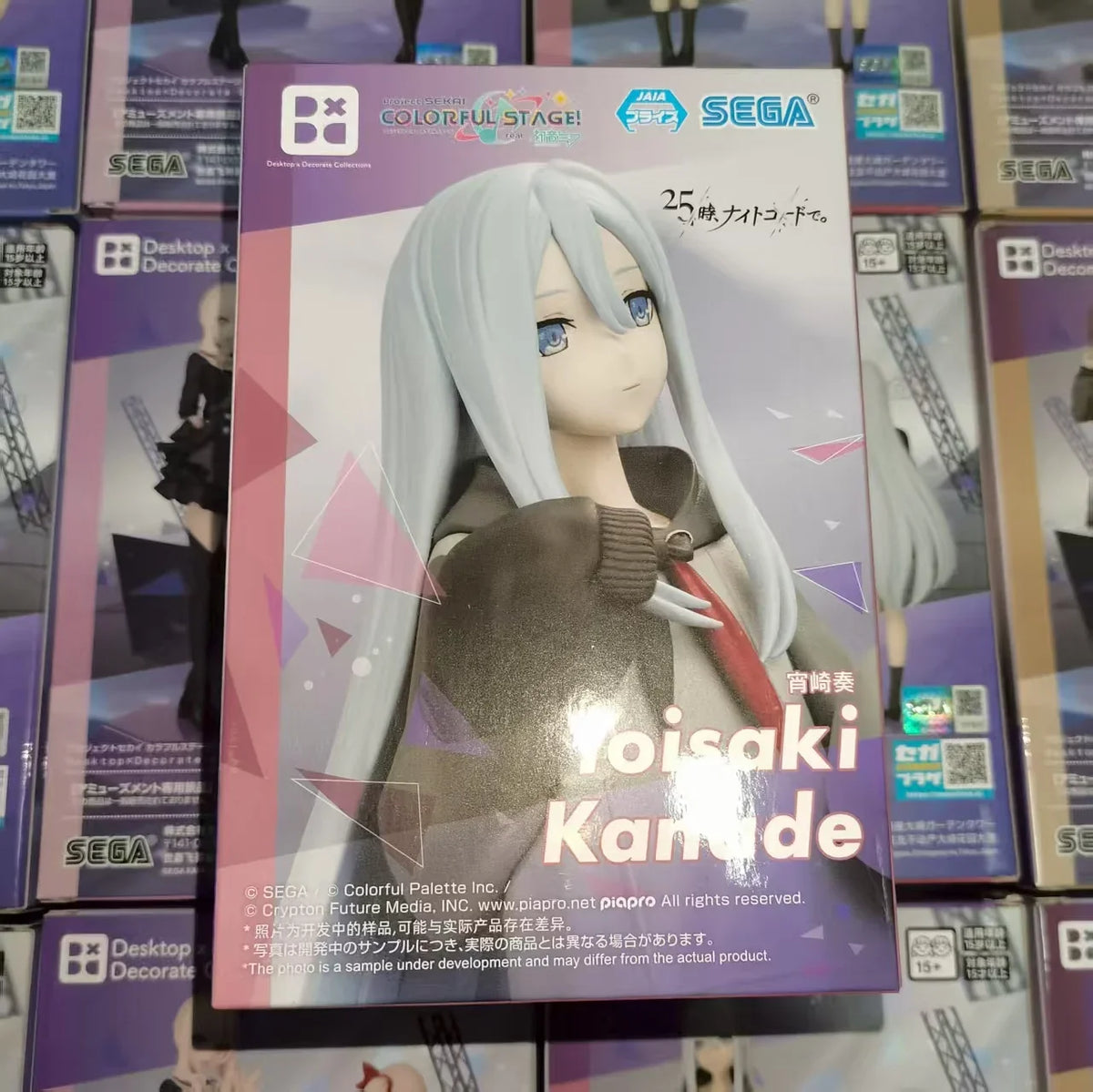 Original SEGA Project Sekai Colorful Stage Hatsune Miku Model Figurine Akiyama Mizuki Shinonome Ena Asahina Collectible Toy Gift