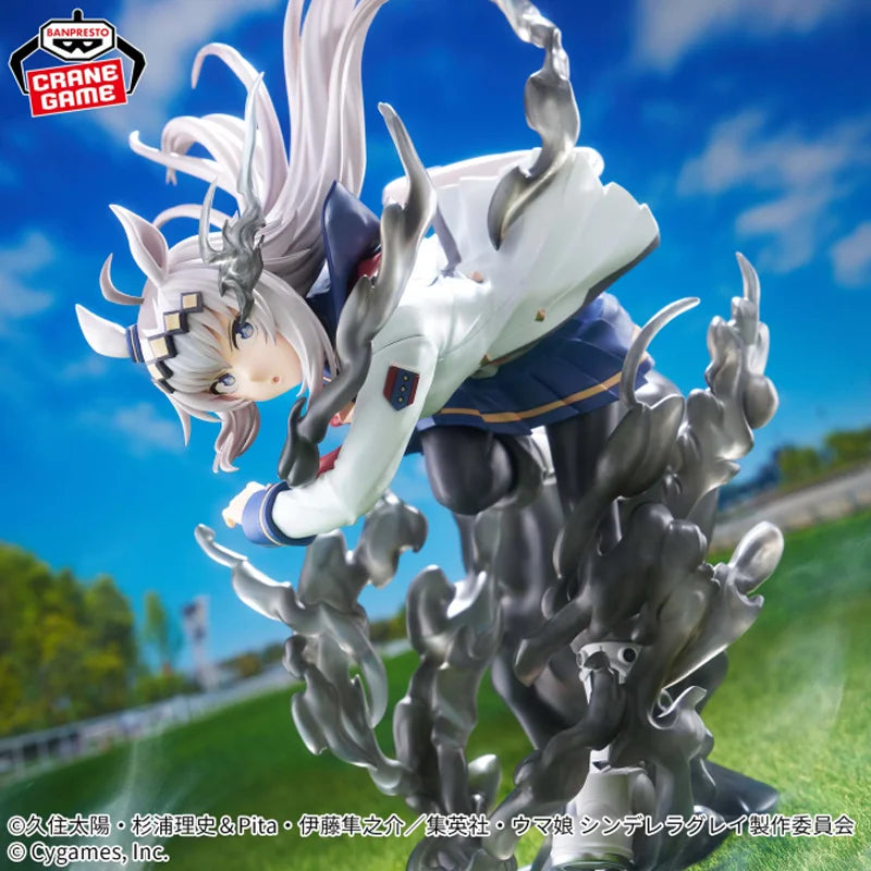 [Original Genuine] Bandai Banpresto Uma Musume Cinderella Gray Banpresto Evolve Oguri Cap Figure Model Collector Figurine Doll