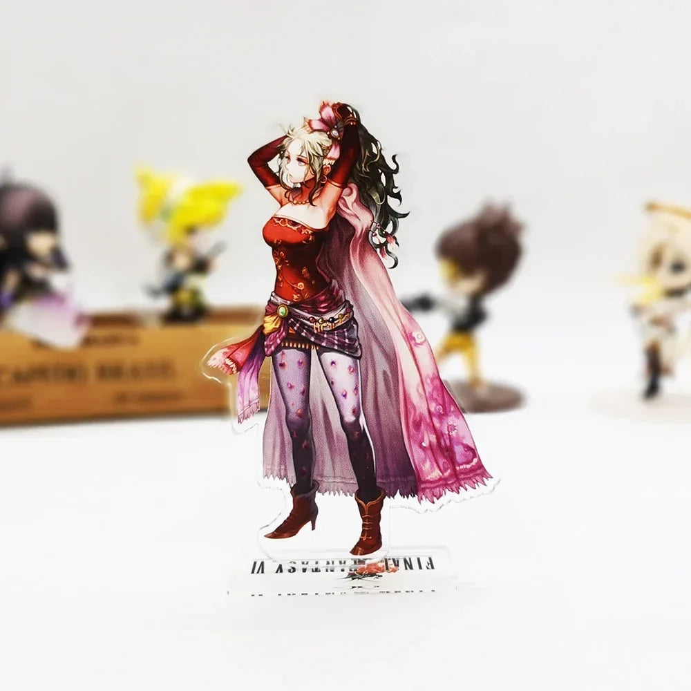 FF6 VI Terra Branford Dissidia  toy acrylic standee figurines desk decoration cake topper