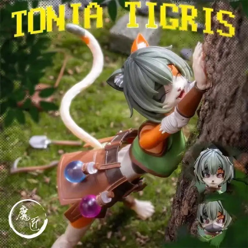 LADoTOYS Mystic Land Figure Tonia Tigris Ver. Model ERA-002 Animation PVC Model Anime Action Figure Figurine Toy Collection