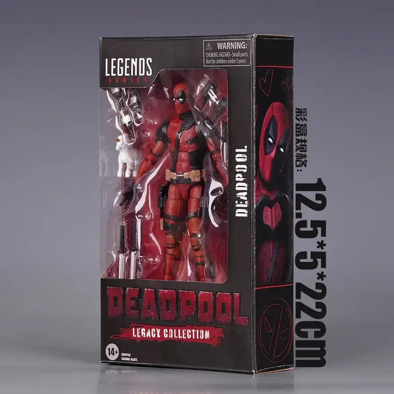 New Marvel Legends Deadpool Action Figure Hero Model Premium 6-Inch 15.5cm Poseable Toy With Articulated Joints Children Gifts