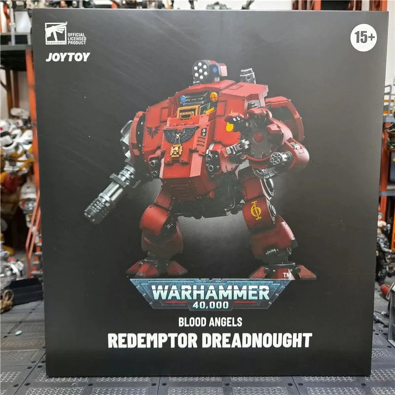 JOYTOY Warhammer 40K Blood Angels Redemptor Dreadnought Action Figure 1:18 Mobile Soldier Toys Collectible gifts Pre-order