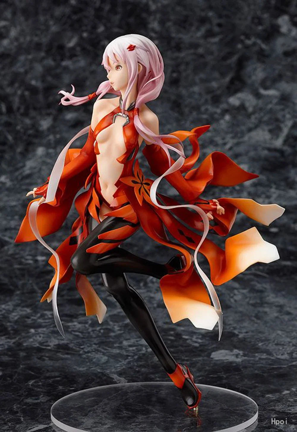 17CM Anime Guilty Crown Yuzuriha Inori Figure 1/8 Standing Anime Game Model Toy Gift Doll Collection Action Figure PVC