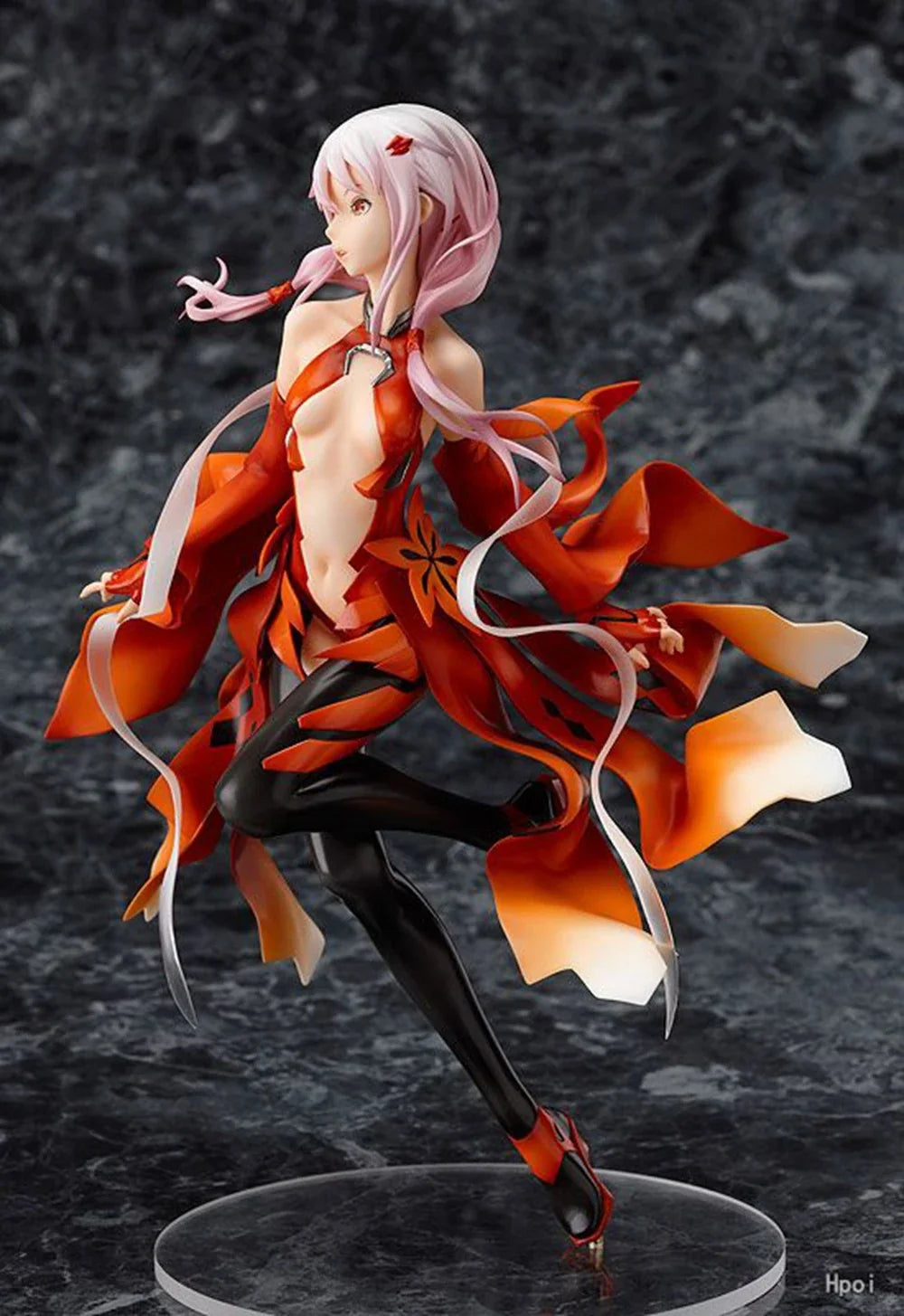 17CM Anime Guilty Crown Yuzuriha Inori Figure 1/8 Standing Anime Game Model Toy Gift Doll Collection Action Figure PVC