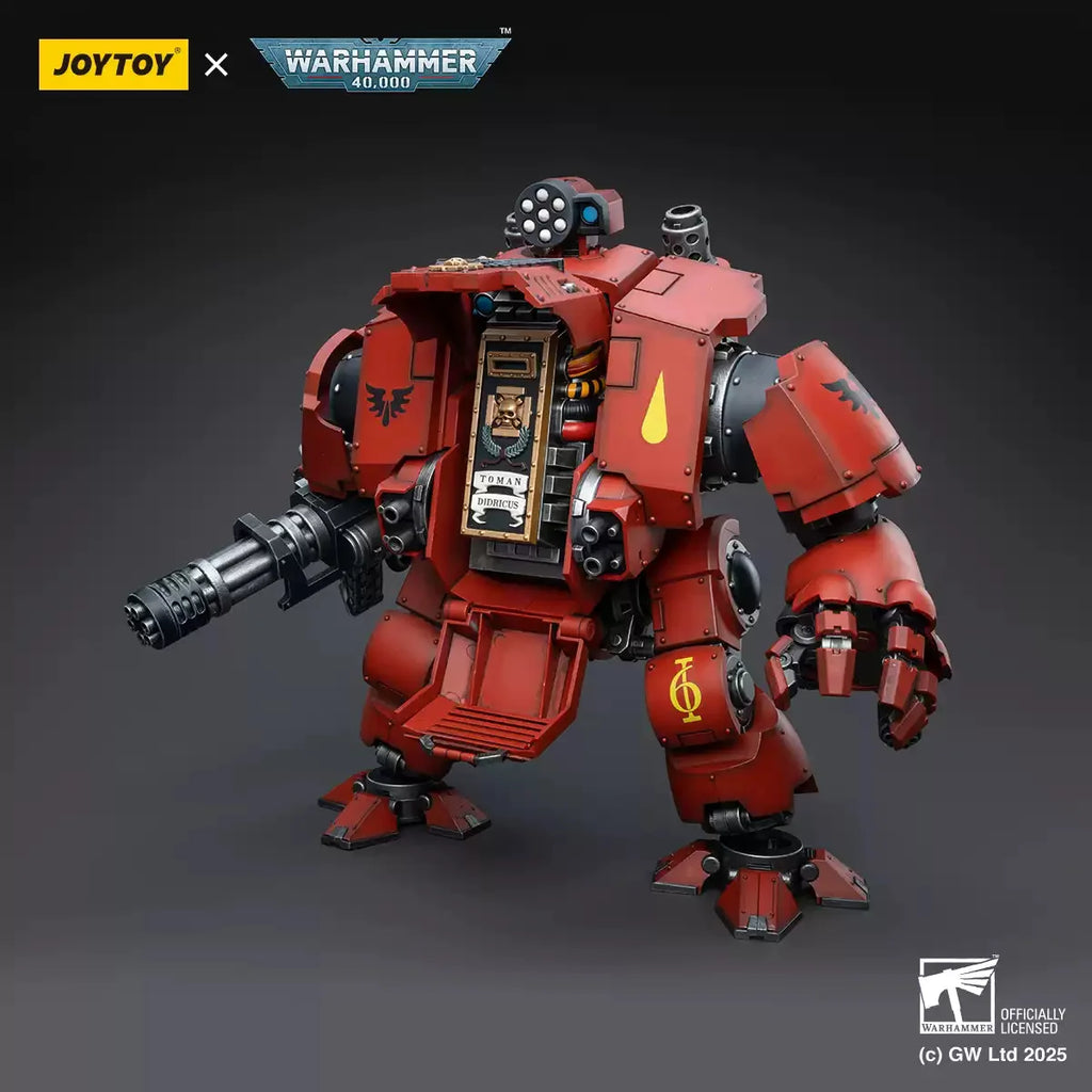 2025 Q4 JOYTOY Warhammer 40K 1/18 Blood Angels Redemptor Dreadnought Anime Action Figure Model Toys For Collection Gift