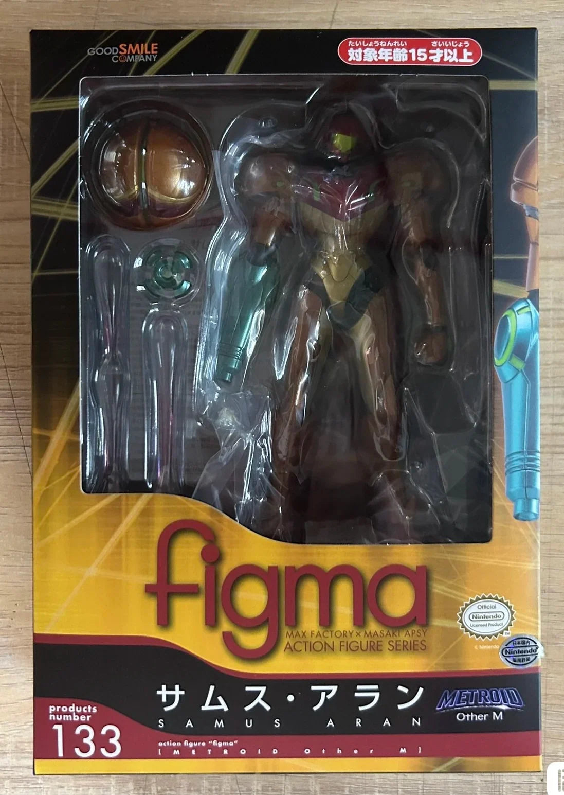 Offiziell lizenzierte GSC Max Factory Figma METROID Other M Samus Aran Figur Anime Action Modell Spielzeug