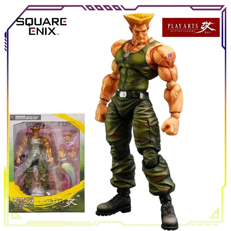 SQUAREENIX Original PLAY ARTS Modified Street Fighter Series Haogui\Chun-Li\Stein\Cammy\Long Action Figure Model Toys Model