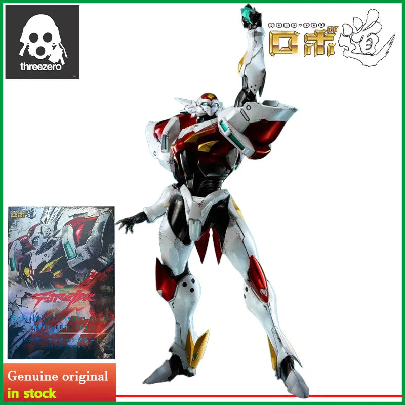 Threezero Original Fertige Mecha Tekkaman Blade Zinklegierung Sammlermodell Superrealistische Bemalung Jungen und Mädchen Spielzeug Geschenk