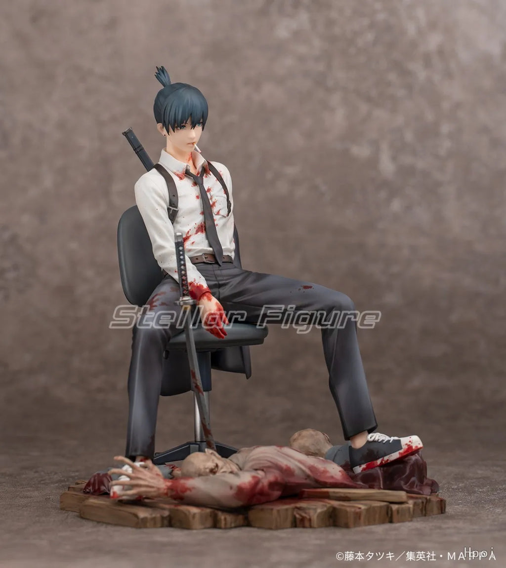 【SF】In Stock Myethos CHAINSAW MAN Hayakawa Aki 1/7 Figure Model Toys Gifts