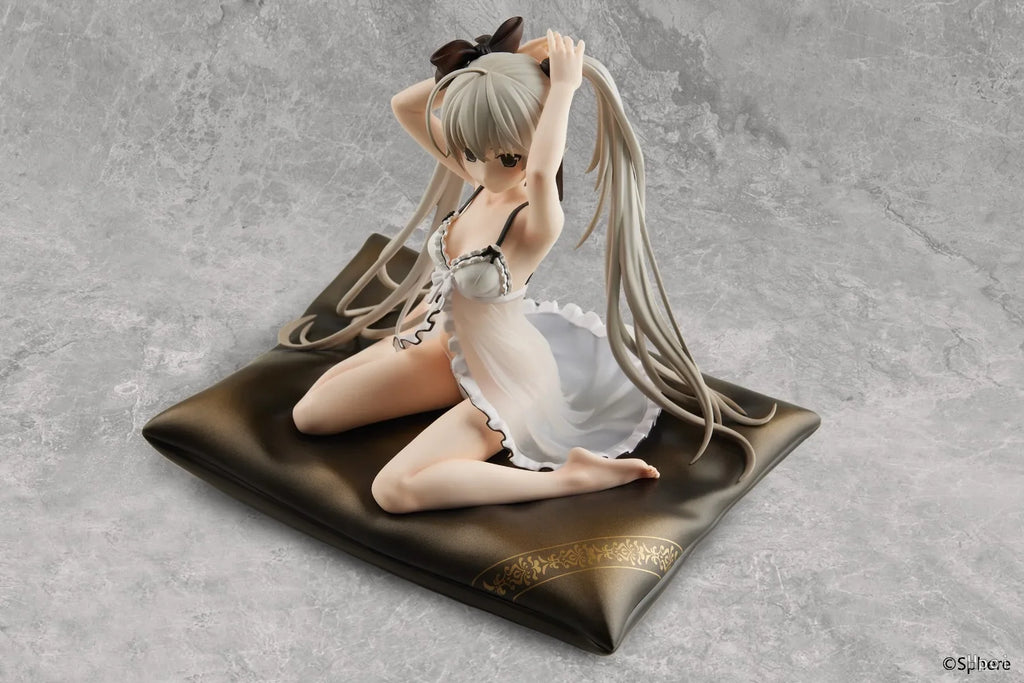 16CM Anime Yosuga no Sora Kasugano Sora Figure Pajamas Sitting Posture  Cute Model Toy Girl Gift Collection Ornaments PVC