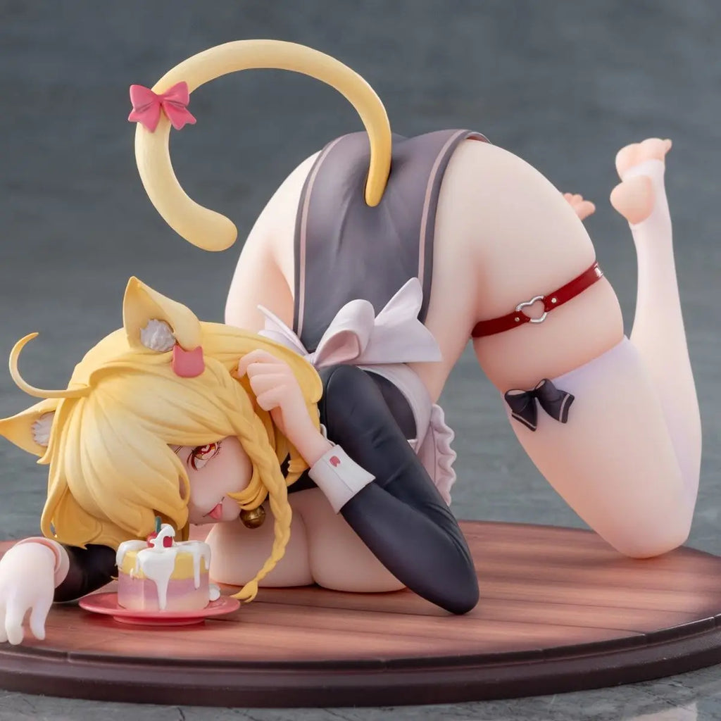 New Original Kawa Design 1/6 Maid Meow Ji Cat Coco 26cm Anime Action Figures Collecting Toys Desk Decor Custom Gift Stock