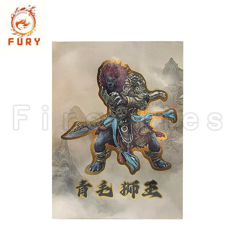 1/12 10inches Fury Toys Action Figure The Record of the Mountain and Sea Demon God Azure Lion Anime