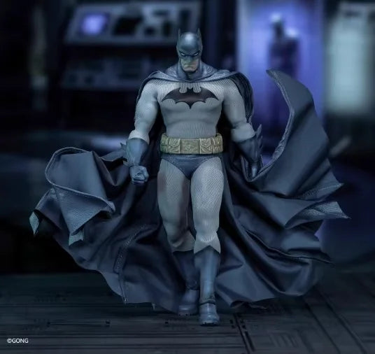 New Genuine Gong Dc Silence Batman Cloth Outfit Action Figure Batman Anime Figures 3d Batman Gift Toy Collectible Movable Toy