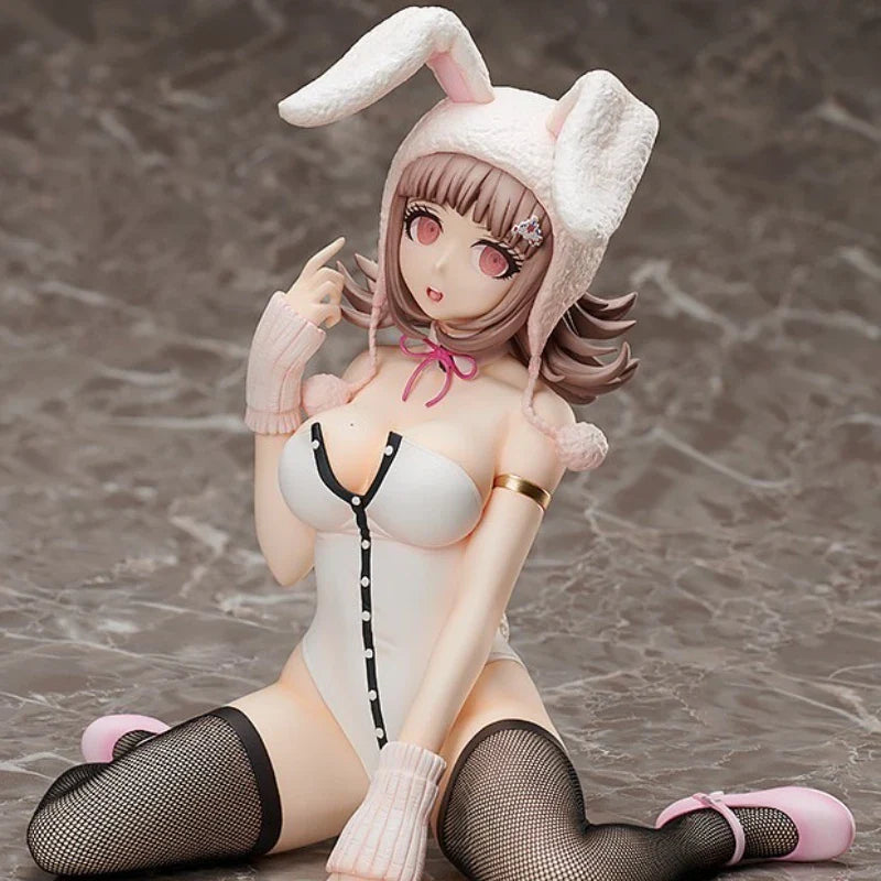 Freeing Original:Danganronpa Nanami Chiaki Bunny 1/4 PVC Action Figure Anime Figure Model Toys Figure Collection Doll Gift