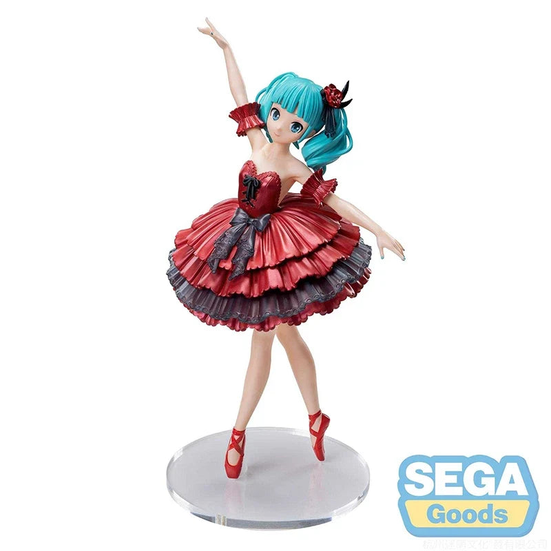 In Stock SEGA Luminasta Hatsune Miku Series Collection Doll PVC Anime Action Figures Hatsune Miku Model Ornament Toy