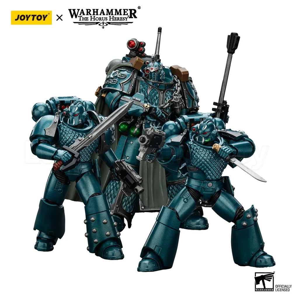 【Original】JOYTOY Warhammer 40K 1/18 Action Figure AlphaLegion Headhunter Prime Headhunter Exodus 'The One Who Is Many Toys