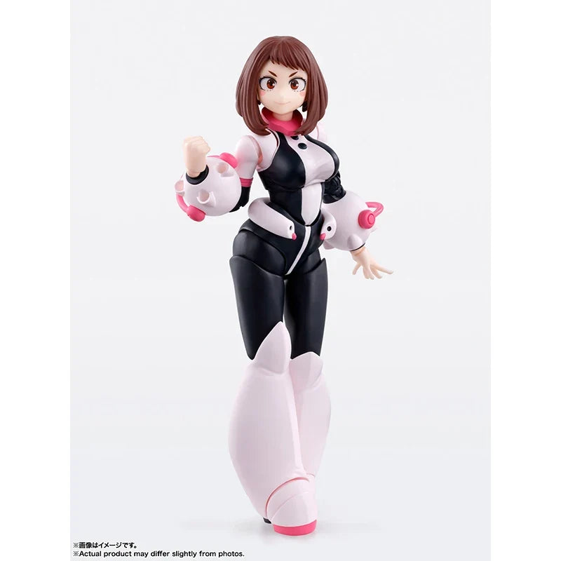 In Stock 100% Origina Bandai S.H.Figuarts Shf Ochaco Uraraka My Hero Academia  Anime Action Collection Figures Model Toys