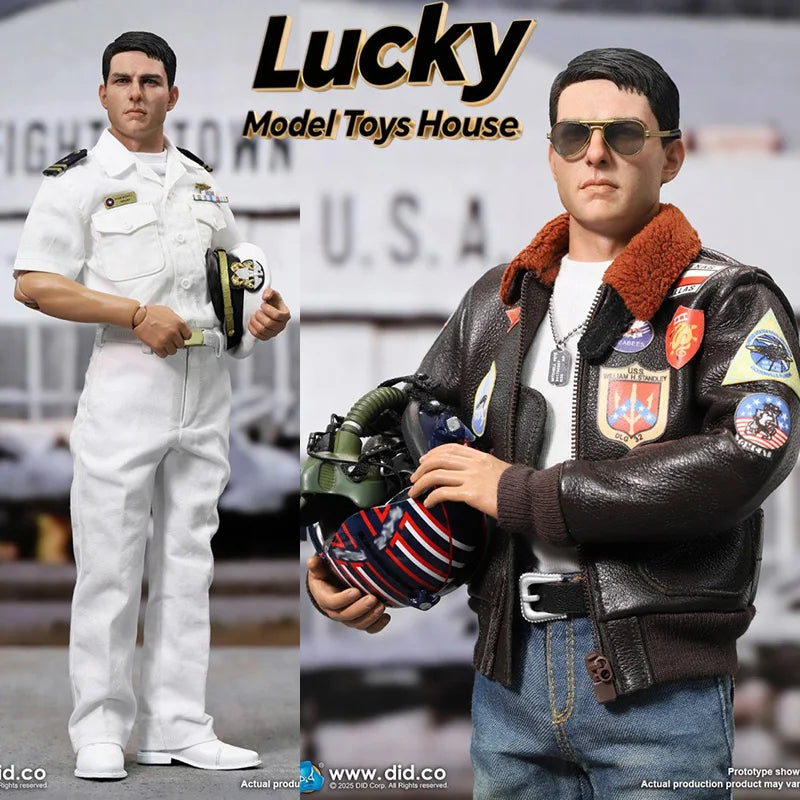 1/6 Collectible Peter Lieutenant Action Figure MA80181 Did Movie Handsome US Pilot Tom Simulation 12inch Man Soldier Model Toys
