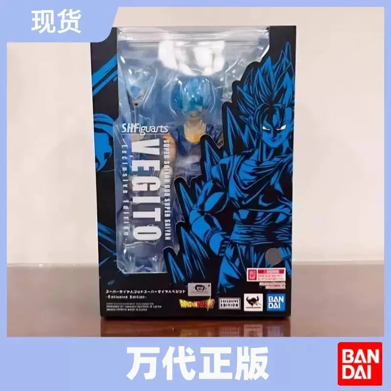Original Bandai SHF S.H.Figuarts Super Saiyan God Super Saiyan Vegito Exclusive NYCC 2024 Genuine In Stock Figure Model Toys