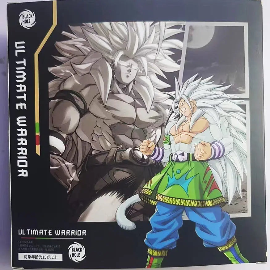 Black Hole Toys Dragon Ball Anime SHF Super Saiyan 5 Ssj5 Son Goku Son Gohan White Hair Son Goku Action Figure Collection Model