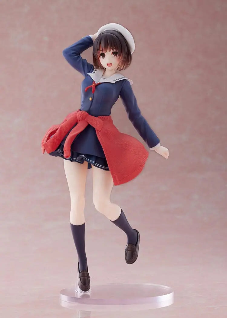 Judai Original Taito Saenai Heroine no Sodatekata fine Kato Megumi Coreful Figure Uniform Action Figure Model Doll Toys