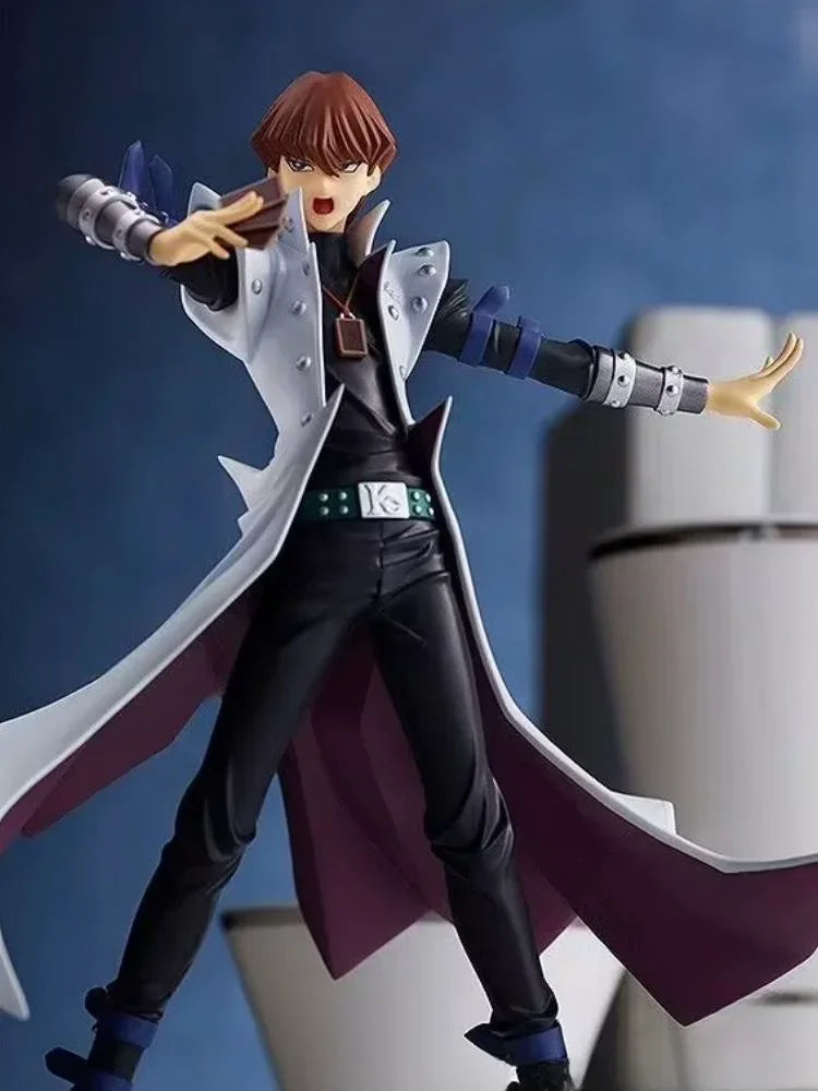 In Stock Max Factory Original: Pop Up Parade Yu-Gi-Oh! Duel Monsters Seto Kaiba Pvc Action Figure Anime  Model Toys Gifts