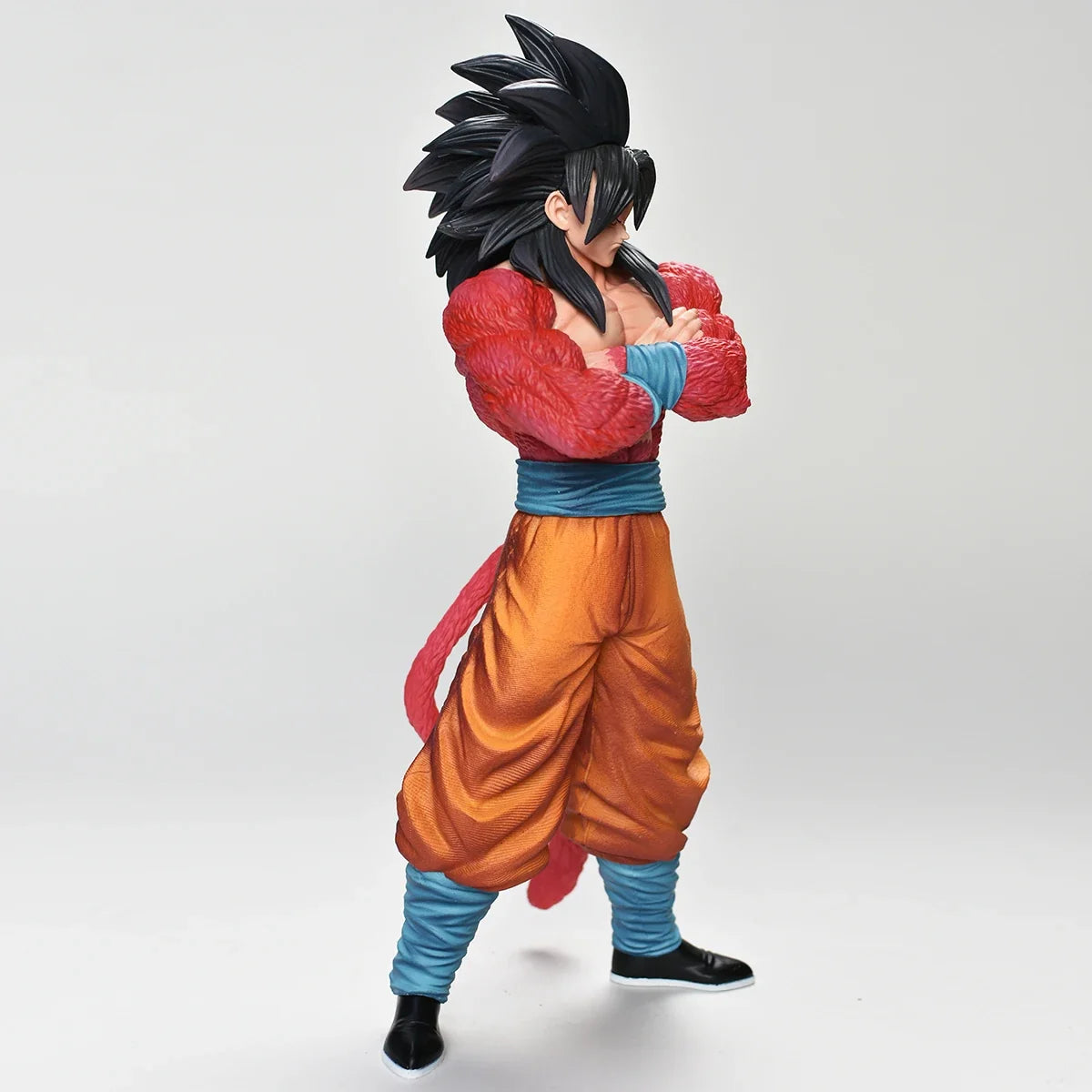 29cm/11.4in Anime Dragon Ball Z Figure Goku Super Saiyan 4 Action Figure Collectible Model Statue Toy Gift