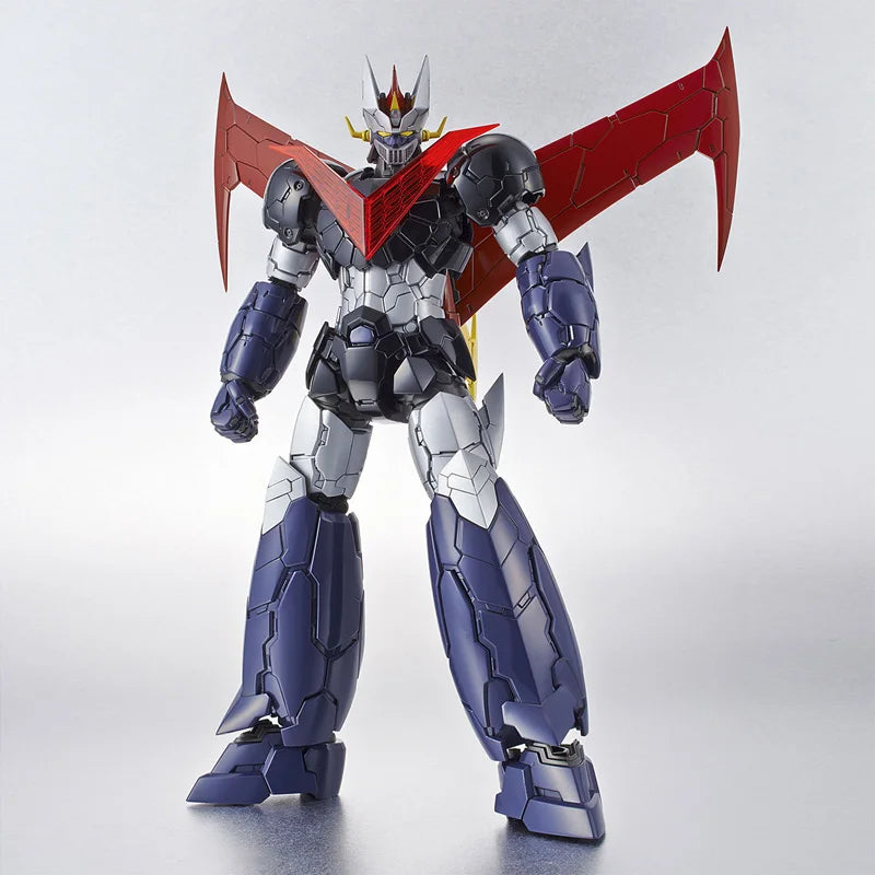 Bandai Original Genuine Figure Mazinger Z Model Kit Anime Figures HG 1/144 Great Mazinger Collection Action Figure Model Toys