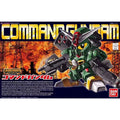 Bandai SD/Q version BB 375 Commander Captain Commando Gundam Assembly Model 57964 Gundam Character Assembly Set DIY