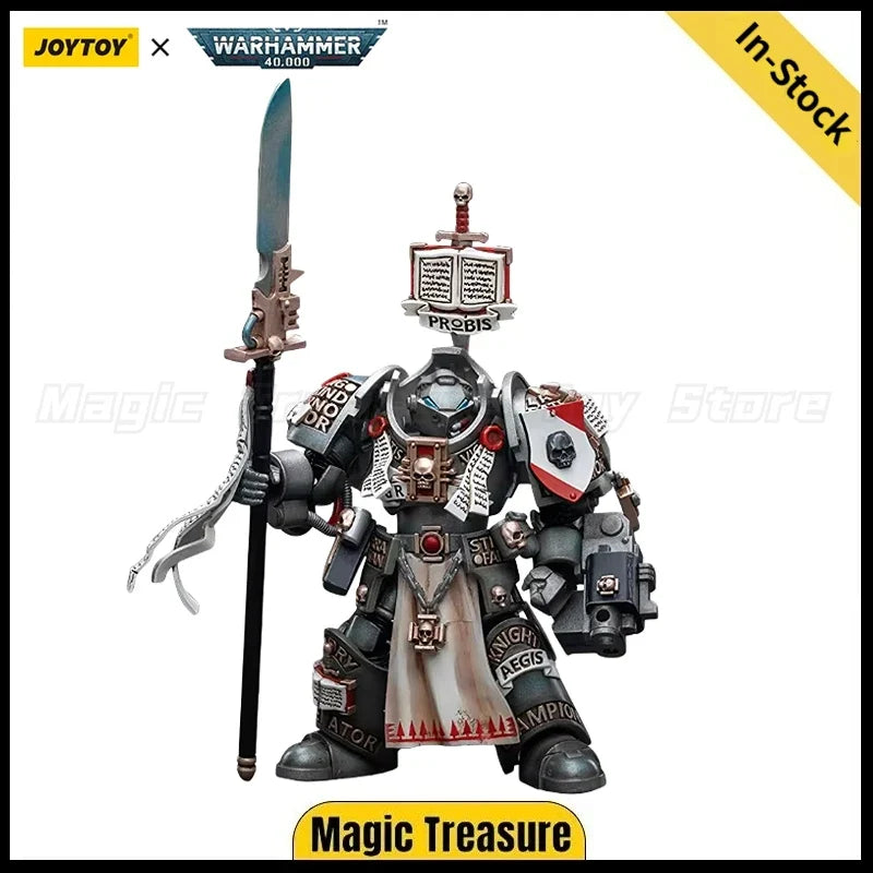 【In Stock】JOYTOY Warhammer 40K Grey Knights Terminator Jaric Thule Model Toys Gift Collection Ornaments 1/18 Action Figures