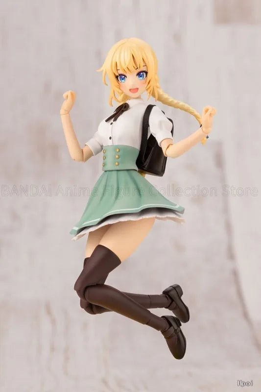 Hot Sale Original Kotobukiya JK003 SOUSAISHOJOTEOEN After School Travel Time 1/10 Scale Full Action Plastic Model Kit