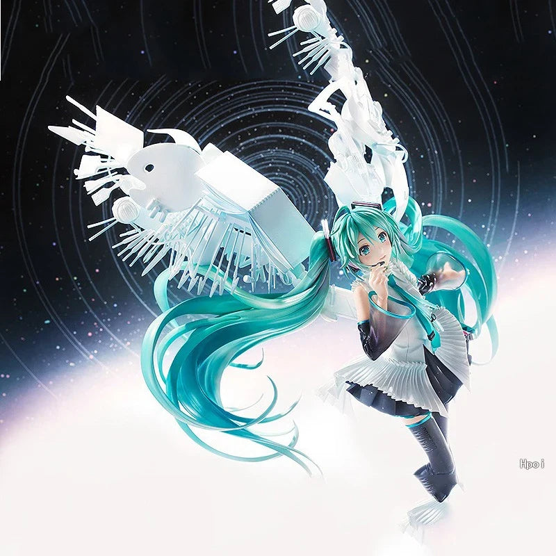 In Stock Genuine GOOD SMILE COMPANY Vocaloid Hatsune Miku 1/7 Happy 16th Birthday Ver Garage Kit Anime Figure Kawaii Doll