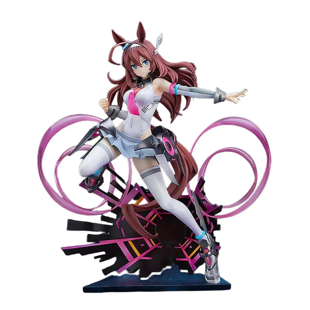 Original GSC 1/7 Scale Figur Umamusume Pretty Derby Mihono Bourbon The Chestnut Cyborg Original Statue Modell