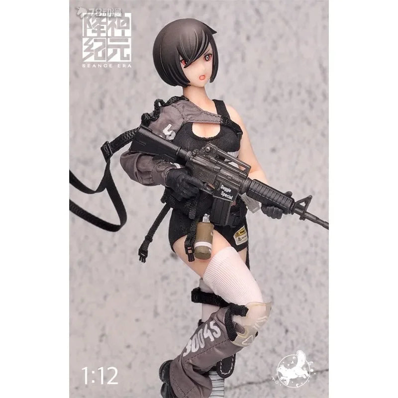 HASUKI SEANCE ERA Cerberus 1/12 Scale Anime Action Figure - High-Quality Collectible Toy, Perfect Gift for Fans