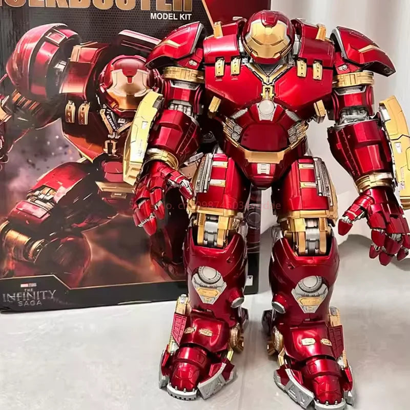 Genuine Fondjoy Iron Man Hulkbuster Anime Figure Mark Hulkooster Armor Mk44 Saga 1/7 Assembly Action Model Collection Toy Gift