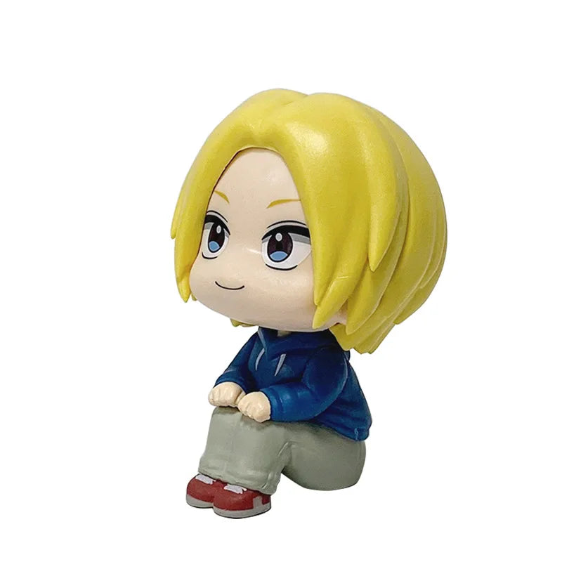 Sakamoto Days Vs Series Q Version Big Head Tarou Sakamoto Figure Cute Sitting Posture With Big Head Desktop Decoration
