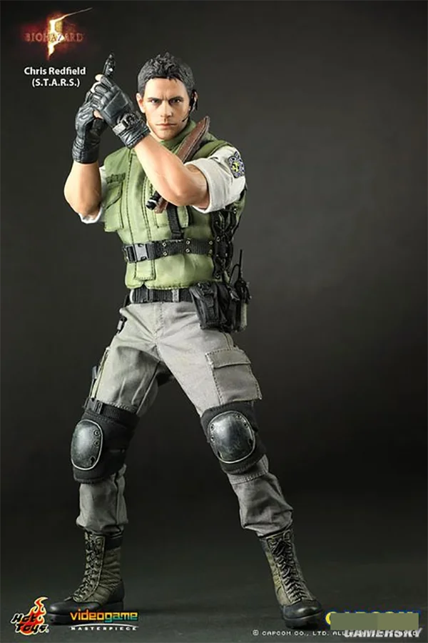 Original Resident Evil protagonist Chris Redfield 1/6 S.T.A.R.S 2.0 Action Figure Model Toys 12 inch collectible ornament gift