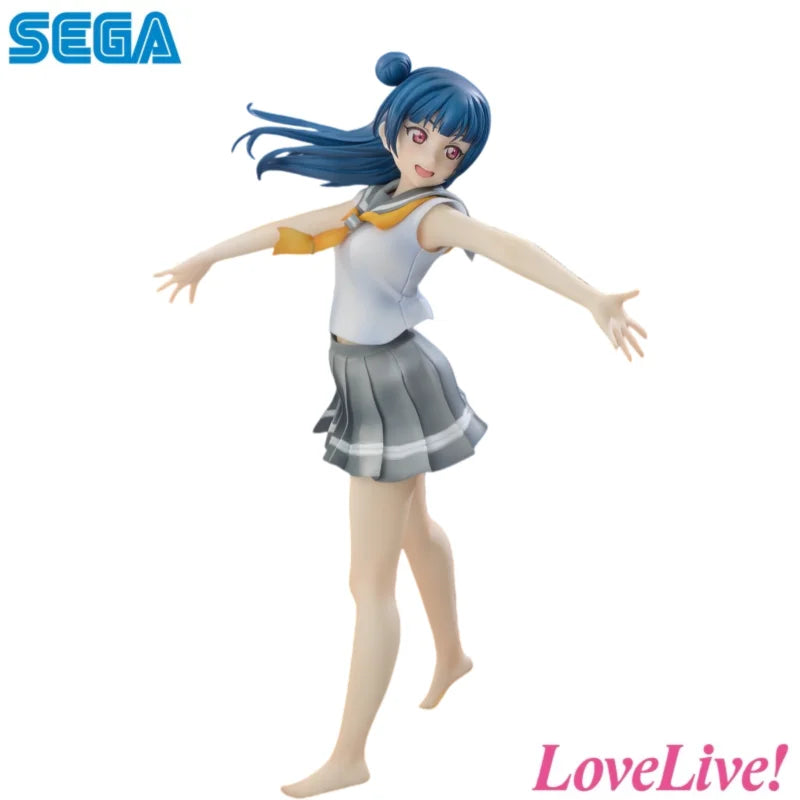 In Stock Sega Original Lovelive! Tsushima Yoshiko Action Figure Model Doll Brand New Boxed Toys Model Garage Collectible