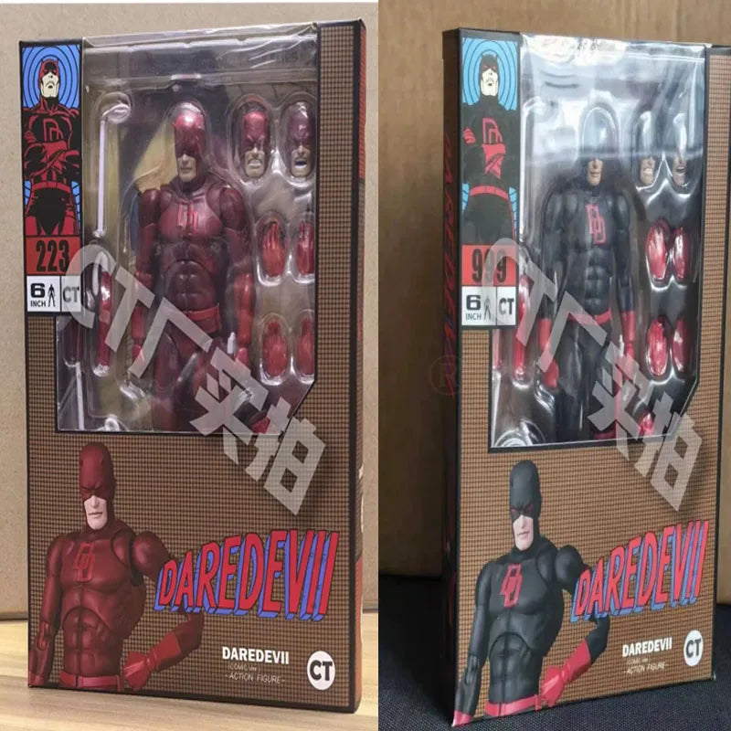 New Ct Toys Daredevil  Mafex 223 Figure Shf Daredevil Comic Action Figure Pvc Figurine Statue Model Colletion Toy Hoilday Gifts