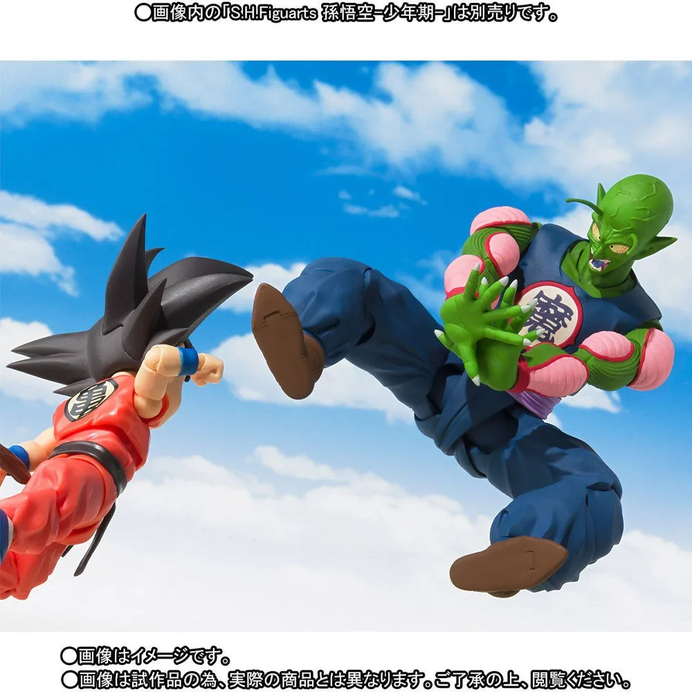 100% Authentic In Stock Genuine Bandai S.H.Figuarts WING-MAN (2024) Piccolo Demon King Anime Action Figure Collection Model Toy